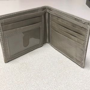 Stainless Steel bifold wallet
